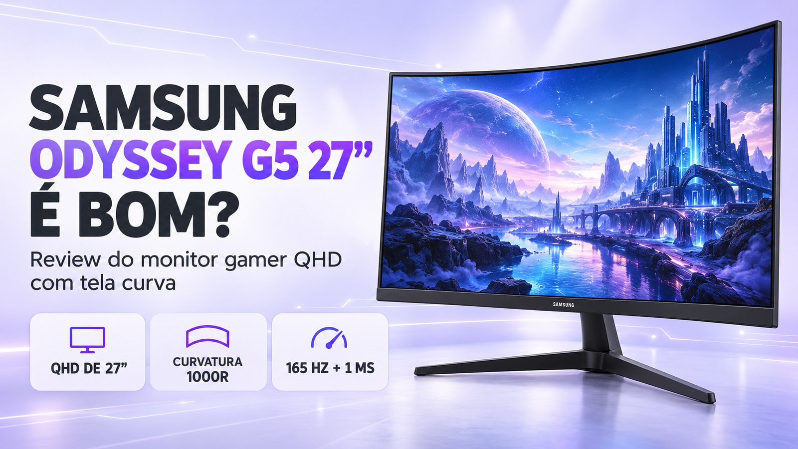 Samsung Odyssey G5 27” é bom?