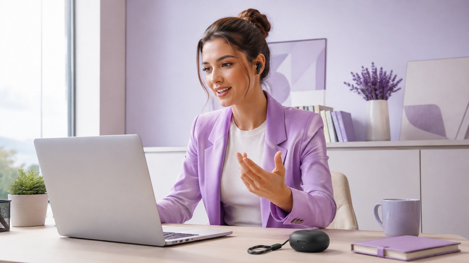 Anker Soundcore P20i em destaque com estojo compacto