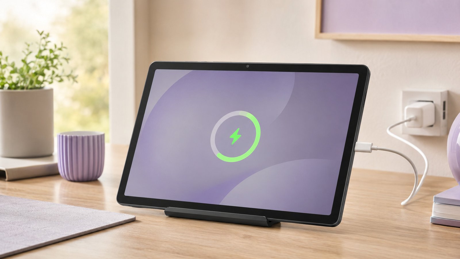 Samsung Galaxy Tab A11+ em uso para estudo e vídeos